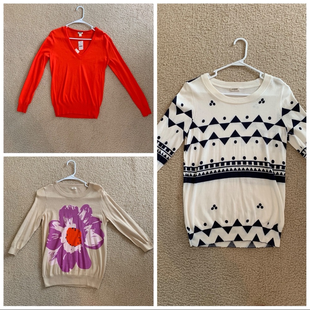 *LOT* J. Crew Sweaters